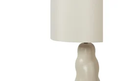 Nattbordslampe|Bordlampe-Incantata Bordlampe 51 cm E27 Beige