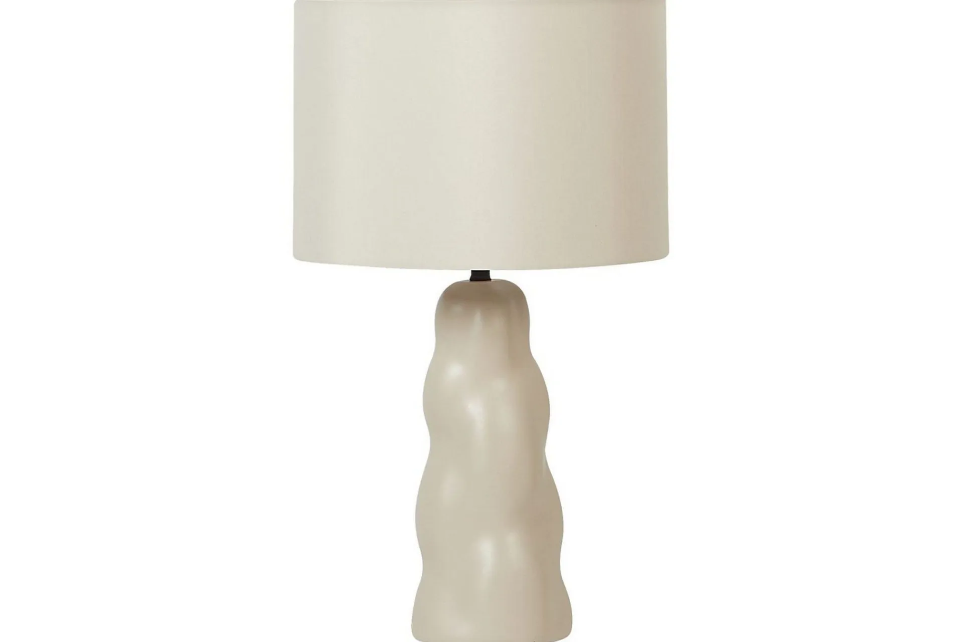 Nattbordslampe|Bordlampe-Incantata Bordlampe 51 cm E27 Beige