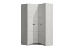 Garderober & Garderobesystem-Indianapolis Garderobe 106x58x192 cm Hvit
