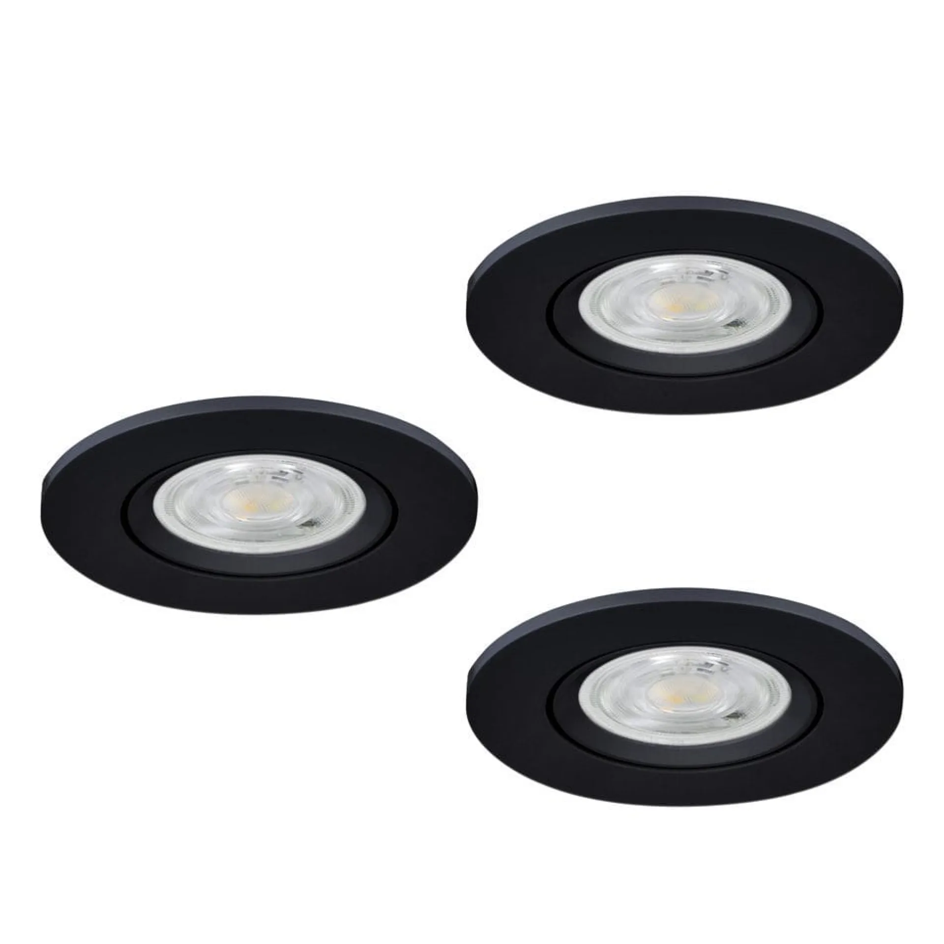 Innfelt lampe Barranco IP44 30 mm 3000K Sett på 3