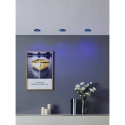 Innfelt lampe Carosso 93 mm