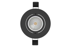 Eglo Spotlights & Downlights-Innfelt Lampe Saliceto 3 stk Ø88 mm 2700K Svart