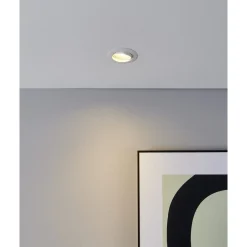 Spotlights & Downlights-Innfelt lampe Favazzina 88 mm sett med 3 Hvit