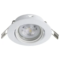 Spotlights & Downlights-Innfelt lampe Favazzina 88 mm sett med 3 Hvit