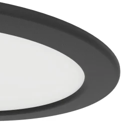 Spotlights & Downlights-Innfelt lampe Fueva Svart