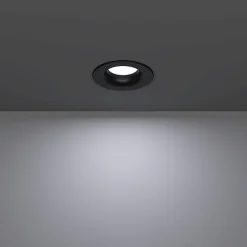 Spotlights & Downlights-Innfelt lampe Salabate 88 mm Svart