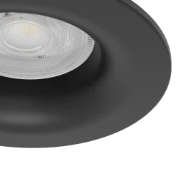 Spotlights & Downlights-Innfelt lampe Salabate 88 mm Svart