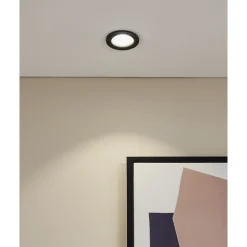 Spotlights & Downlights-Innfelt lampe Salabate 88 mm Svart