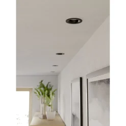 Spotlights & Downlights-Innfelt lampe Salabate 88 mm Svart