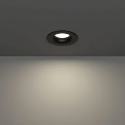 Spotlights & Downlights-Innfelt lampe Salabate 88 mm Svart