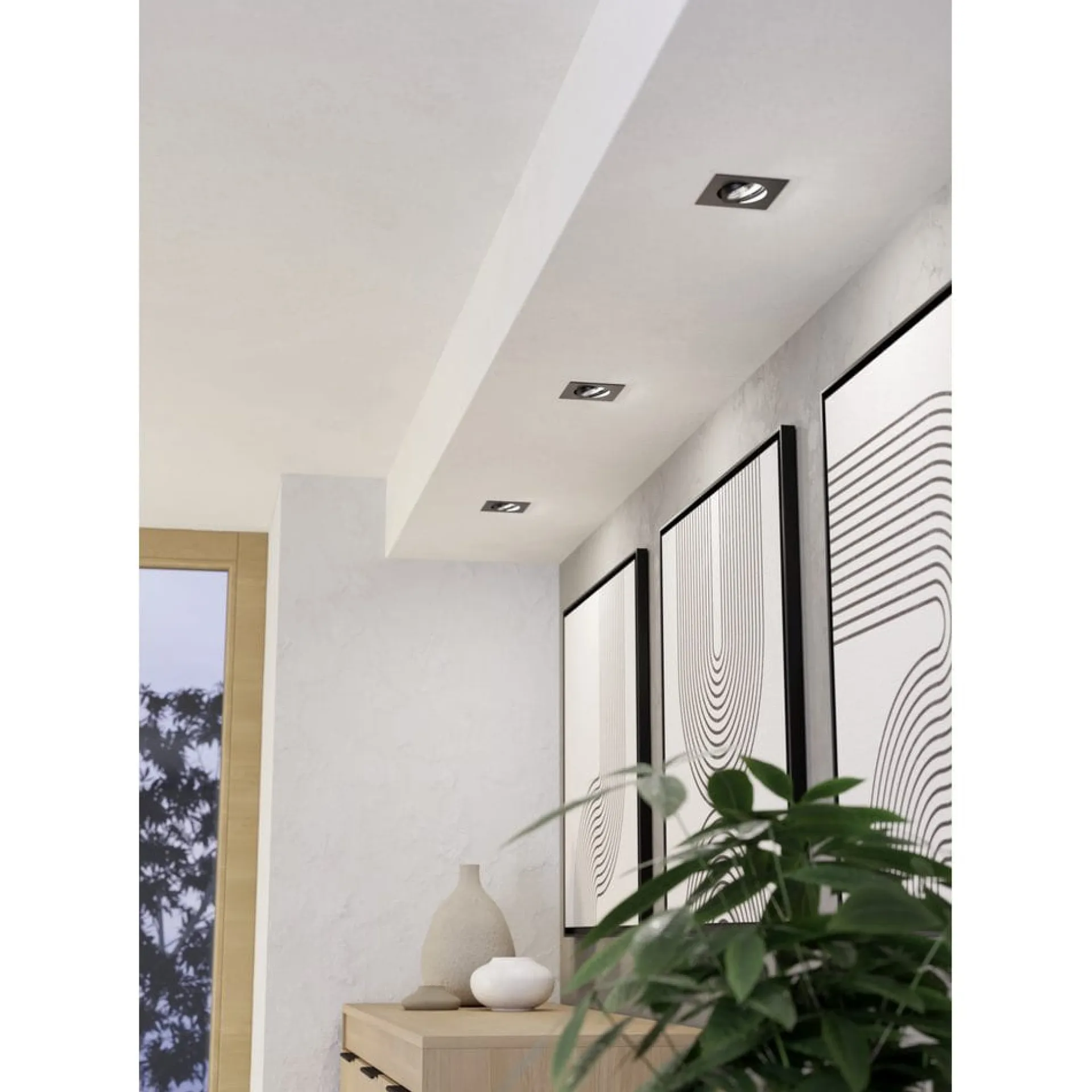 Innfelt lampe Saliceto Mobil 4000K