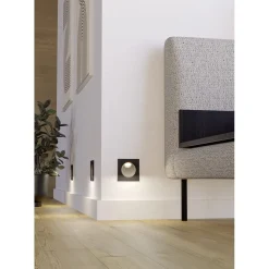 Spotlights & Downlights-Innfelt lampe Zarate Svart