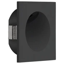 Spotlights & Downlights-Innfelt lampe Zarate Svart