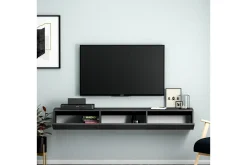 Tv-Benk & Mediabenk-Interlaken TV-benk 180 cm Svart