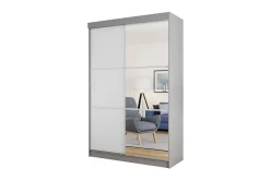 Concept 55 Isolaz Garderobe med Speil LED-belysning RGB