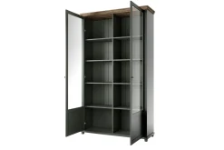 Vitrineskap|Skap-Ivreri Vitrine 42x126 cm Natur,Khaki