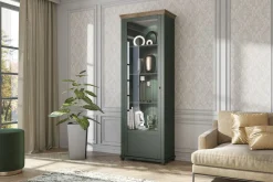 Vitrineskap|Skap-Ivreri Vitrine 42x71 cm Natur,Khaki