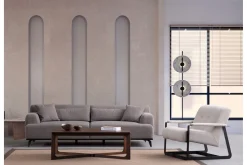 2 Seter Sofa-Jaguar 2-seters Sofa Brun,Grey