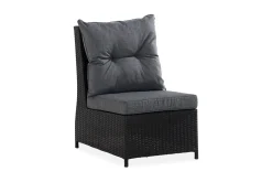 Comfort Garden Moduler|Moduler-James Midtdel Til Sofa Svart
