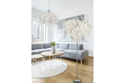 Trio Lighting Stuelampe|Soveromslampe-Janecia Gulvlampe Hvit