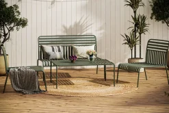 Comfort Garden Pumper Og Irrigasjon|Loungestol Ute-Jarva liten 4-seters sofagruppe utendørs i metall Oliv