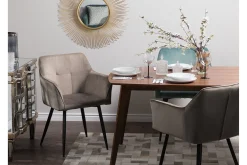 Karmstoler|Spisestoler & Kjøkkenstoler-Jasmine Stol 2-pk Beige