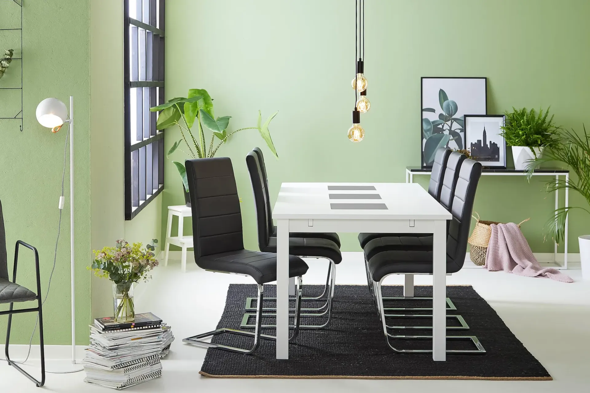 Basic Home Jasmin med 6 Cibus Stoler