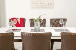 Basic Home Jasmin Spisegruppe 180 cm med 6 Tuva Lenestol