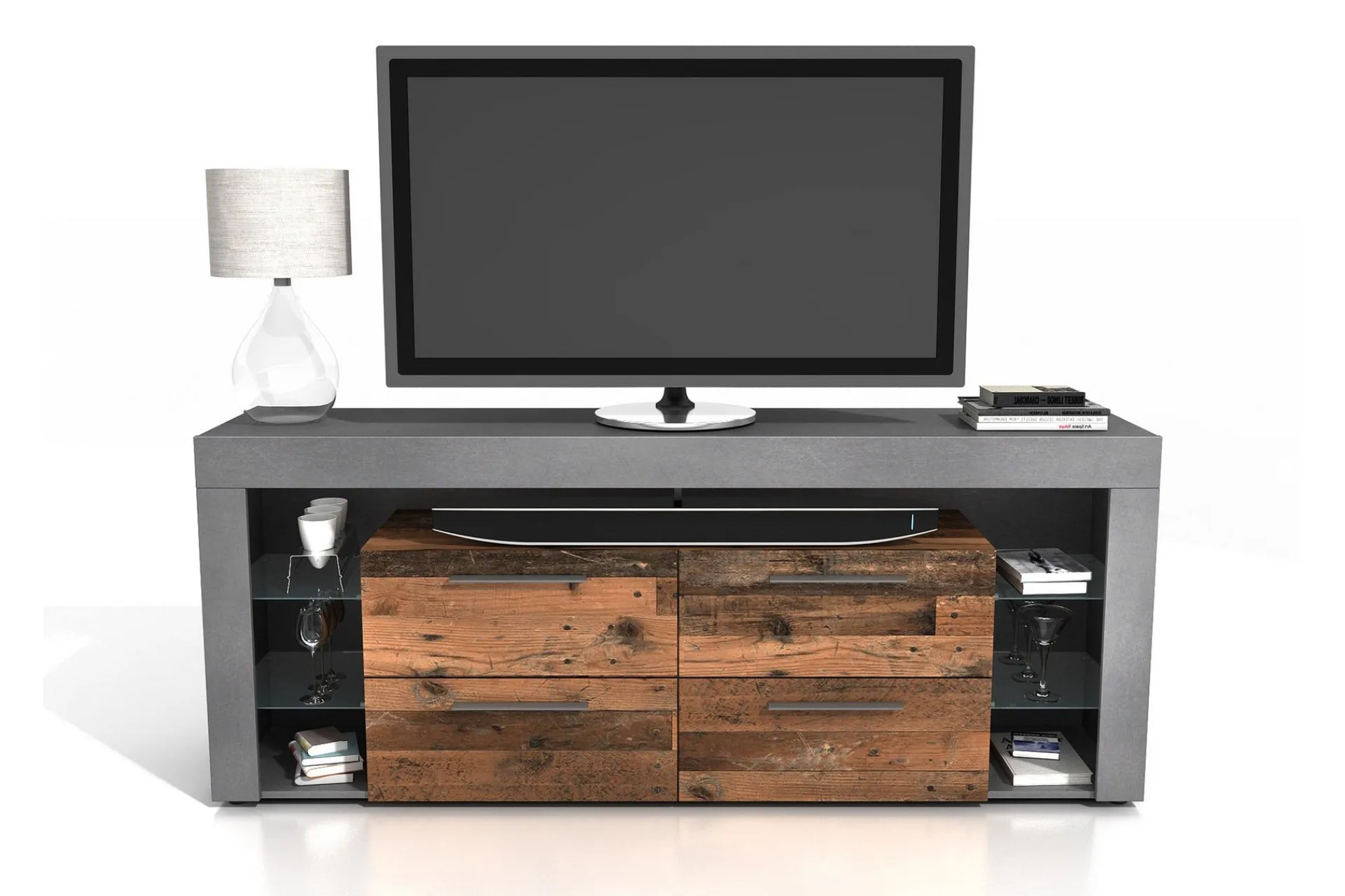 Tv-Benk & Mediabenk-Jernae TV-Benk 180 cm Brun