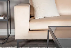 Venture Home Johana 3-seter Fløyelssofa