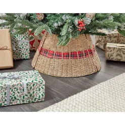 Julepynt & Juledekorasjon-Juletrefot Marche Beige,Natural,Rød