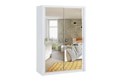 Concept 55 Garderober & Garderobesystem-Julissa Garderobe 150 cm med Speil Hvit