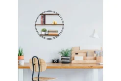 Vegghylle-Jundiai Vegghylle 60x15 cm 3 Hyller Svart
