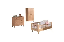 Juniorseng med kommode og garderobe Forrest
