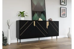 Scandinavian Choice Oppbevaringsskap|Skap-Juniskär Highboard Svart