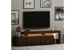 Tv-Benk & Mediabenk-Jurukovo TV-benk 192x37 cm Brun