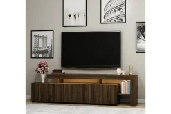 Tv-Benk & Mediabenk-Jurukovo TV-benk 192x37 cm Brun