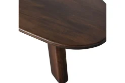 WOOOD Sofabord-Kaffebord Roundly Brun