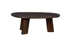 WOOOD Sofabord-Kaffebord Roundly Brun