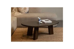 WOOOD Sofabord-Kaffebord Roundly Brun