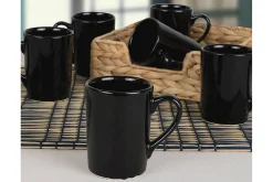 Mugger & Kopper-Kaffeservering 6- pk Svart