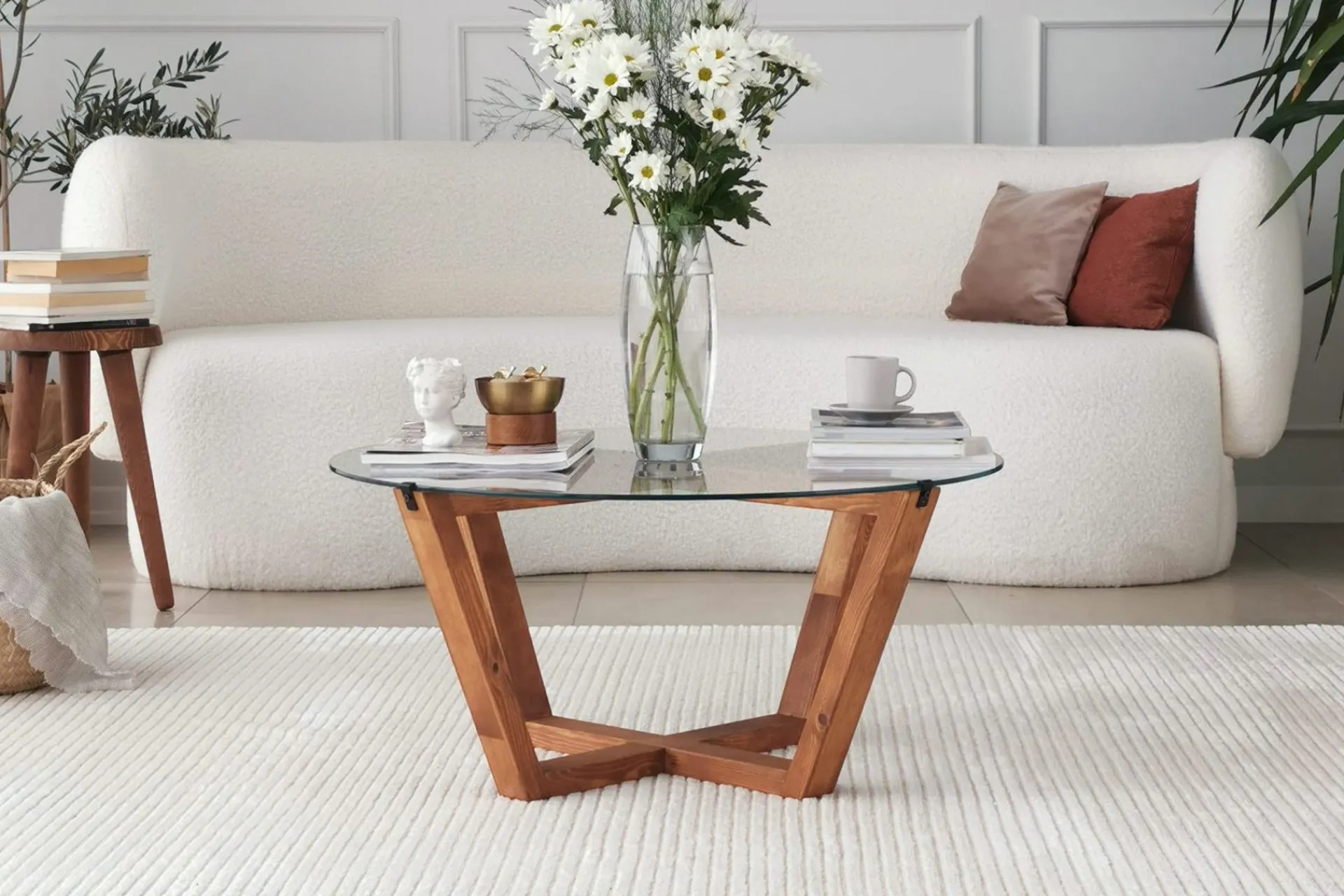 Kafrein Sofabord 75x35x75 cm