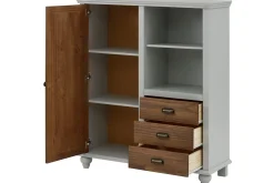 Oppbevaringsskap|Skap-Kagami Highboard Grå/Brun