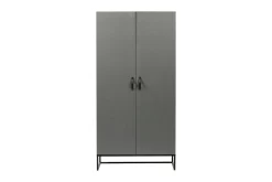 WOOOD Kommode Barnerom|Skap Barnerom-Kahe Garderobe 100x195 cm Svart,Grey
