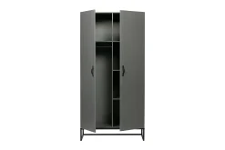 WOOOD Kommode Barnerom|Skap Barnerom-Kahe Garderobe 100x195 cm Svart,Grey