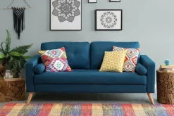 2 Seter Sofa-Kalmar Sofa 2-Seter Blå