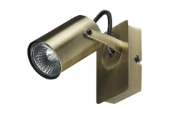 Spotlights & Downlights-Kalypso Spotlight 2 stk GU10 Messing