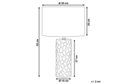 Kamla Bordlampe 50 cm E27