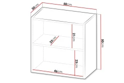 Oppbevaringsskap|Skap-Kangana Highboard Svart