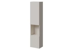 Vitrineskap|Skap-Kangana Vitrineskap 40x180 cm Beige